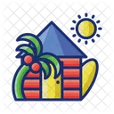 Holiday Home Holiday House Vacation Home Icon