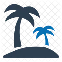 Holiday Island Palm Icon