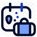 Holiday Calendar Date Icon