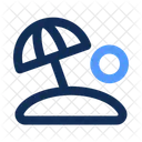 Holiday Summer Beach Icon