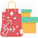 Holiday Shopping Bags Icon