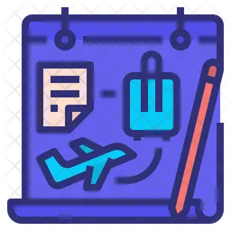 Holiday Planning  Icon
