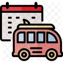 Holiday Schedule Travel Calendar Icon