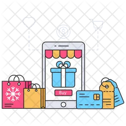 Holiday Shopping  Icon