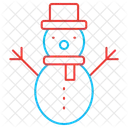 Holiday Spirit Snowman Snow Icon