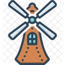 Holland Windmill German アイコン