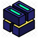 Stack Hollow Twist Icon