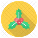 Berry Christmas Holly Icon