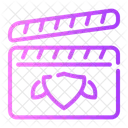 Hollywood Schindeln Dreharbeiten Symbol