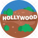 Sehenswurdigkeiten Hollywood Kalifornien Symbol