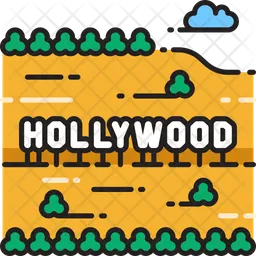 Hollywood Sign  Icon