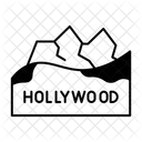Hollywood Schriftzug Symbol