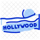 Hollywood Schild Los Angeles Kalifornien Symbol