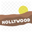 Hollywood Schild Los Angeles Kalifornien Symbol