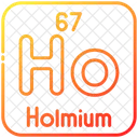 Holmium Chemistry Periodic Table Icon