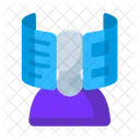 Hologram Metaverse Mixed Icon