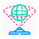 Hologram Augmented Reality Icon