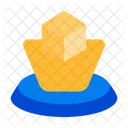 Hologram Device 3 D Cube Icon