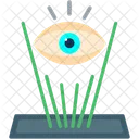 Hologram Futurist Eye Icon