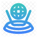 Hologram metaverse  Icon