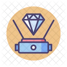 Hologram Projection  Icon