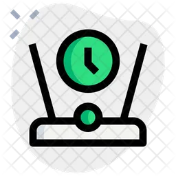 Hologram Time  Icon