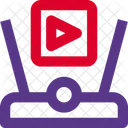 Hologram Video  Icon