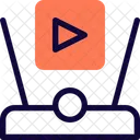 Hologram Video  Icon