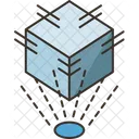 Holographic Image Dimensional Icon