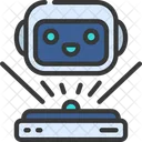 Holographic Device Holographic Robot Icon