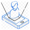 Holographic Display  Icon
