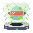 Holographic Projection Holographic Display Holographic Image Icon