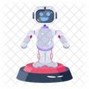 Holographic Robot  Icon