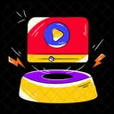 Holographic Video  Icon