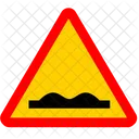 Rau Schmutz Weg Symbol