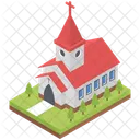 Church Building Chapel Religious Place Icon