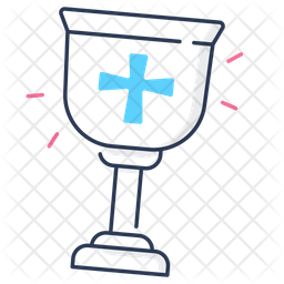 Holy Grail Icon - Download in Line Style