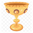 Holy Grail Chalice Gold Cup Icon