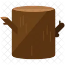 Stumpf Holz Baum Symbol