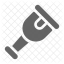 Holz Bein Pirat Symbol