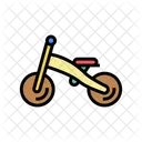 Holzfahrrad  Symbol