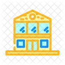 Holz Hutte Gross Symbol