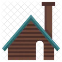 Holzhütte  Symbol