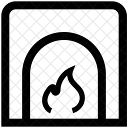 Holzofen  Symbol