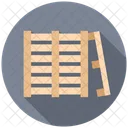 Holzpalette Logistikpalette Kistenpalette Symbol