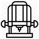 Holzschneidemaschine Tischlermaschine Produktionsmaschine Symbol