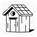 Holzschuppen Hutte Hutte Symbol