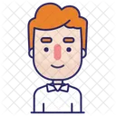 Hombre Barba Avatar Icon