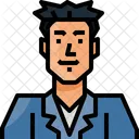 Avatar Asiatico Hombre Icono