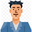 Avatar Asiatico Hombre Icono